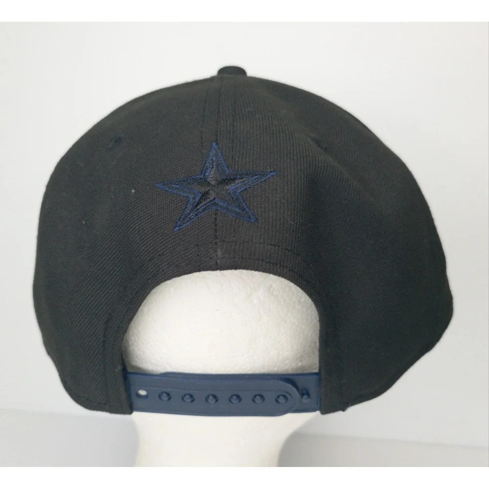 New Era 9Fifty Dallas Cowboys NFL Football Snapback‎ Cap Hat Men's OS Black Out